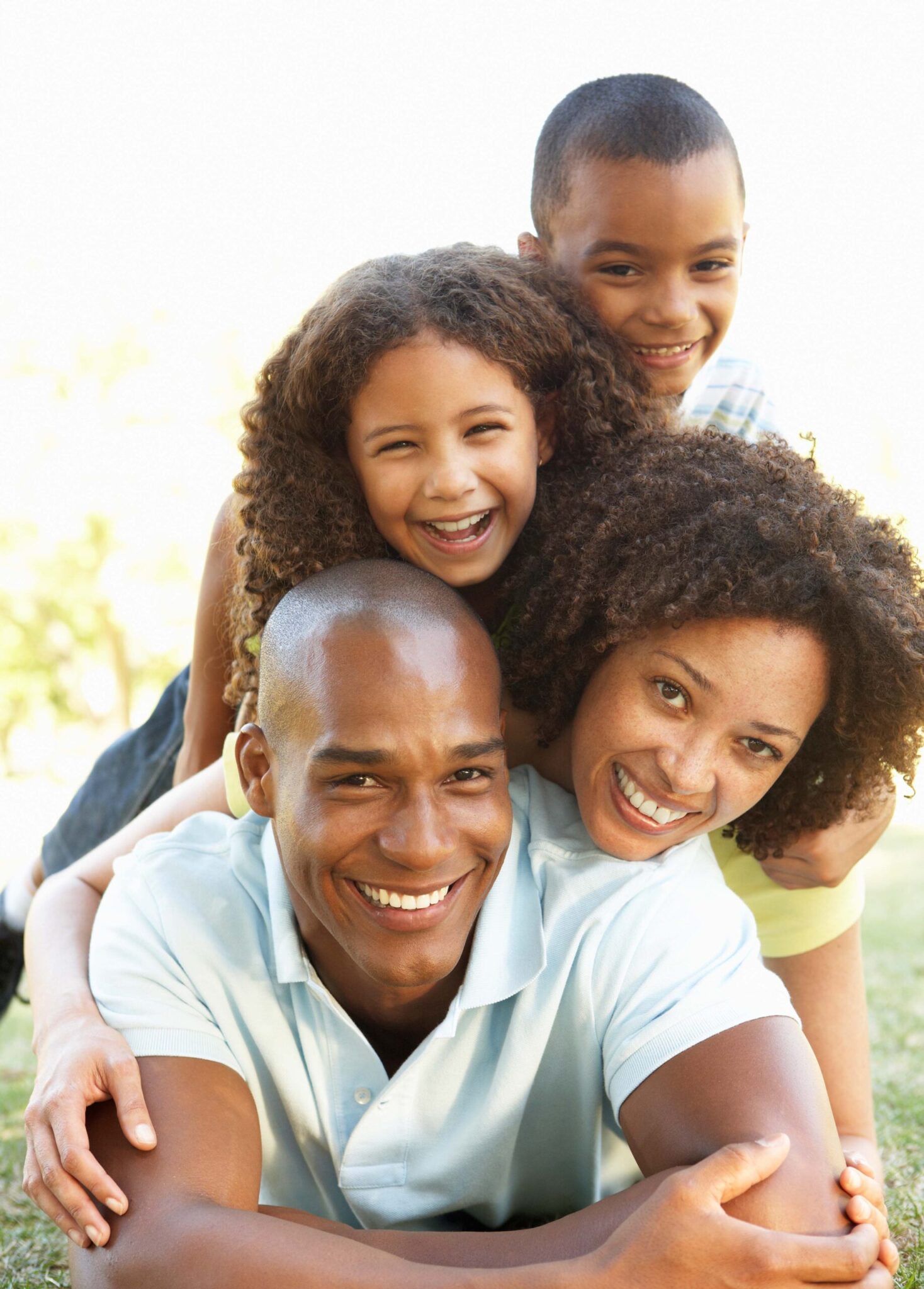 Family with Dental and Vision insurance